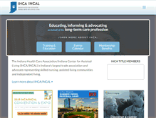 Tablet Screenshot of ihca.org