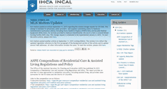 Desktop Screenshot of blog.ihca.org